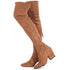 High Heel Suede Pointed Toe Over-the-knee Boots